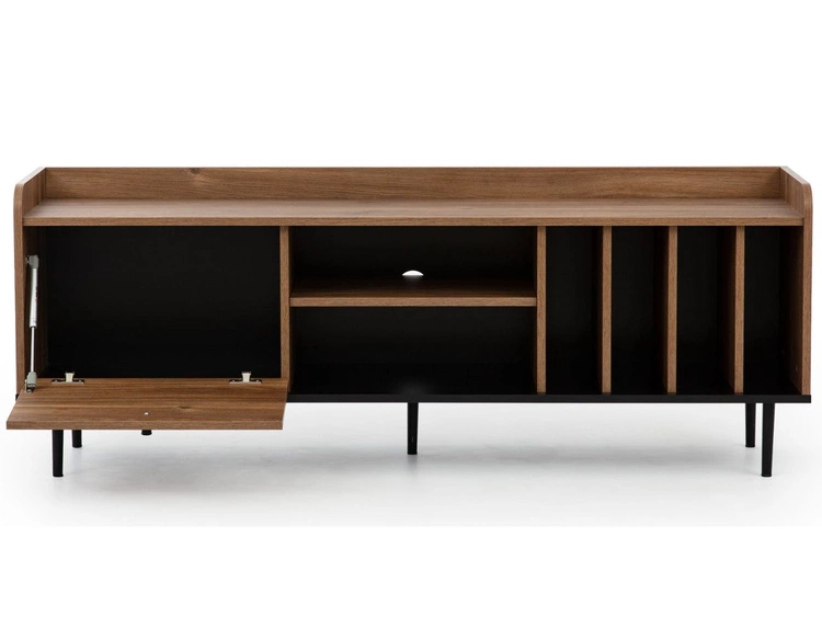 Szafka pod telewizor z drzwiczkami 150 cm Vasa Brązowa