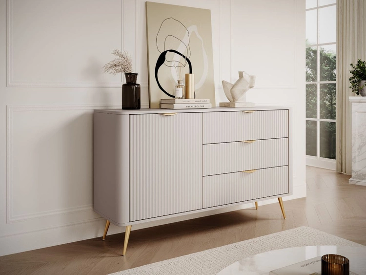 Zestaw mebli do salonu Latina Beżowy