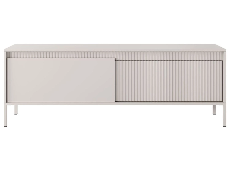 Szafka pod telewizor z drzwiczkami 153 cm Sorano Beżowa