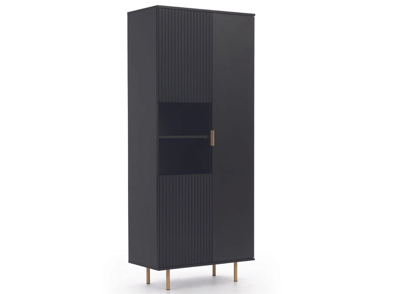 Regał z drzwiczkami Ankara Czarny