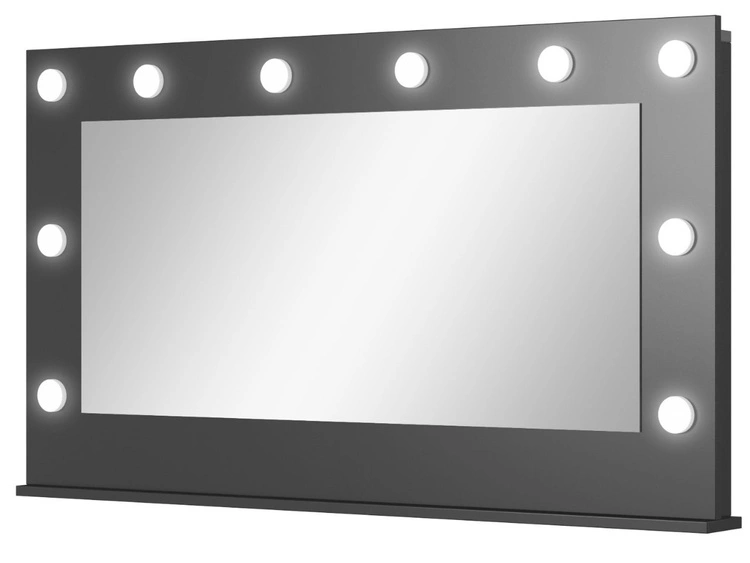 Toaletka z lustrem Anes Antracyt