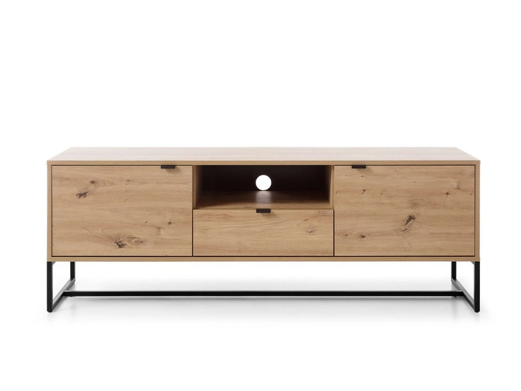 Szafka pod telewizor z szufladami i drzwiczkami Anime Dąb Artisan