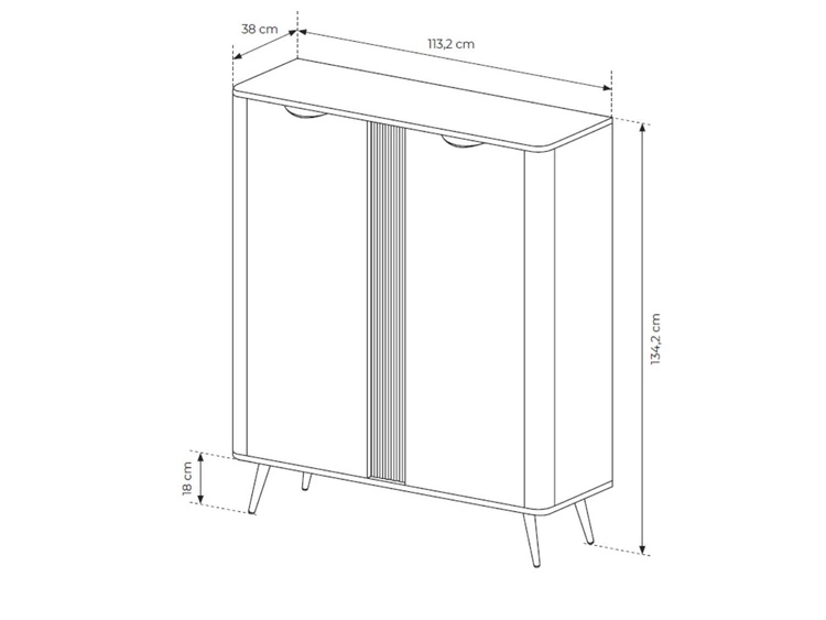 Zestaw mebli do salonu Magico Dąb Dunin
