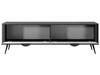 Szafka pod telewizor z drzwiczkami 160 cm Latina Czarna