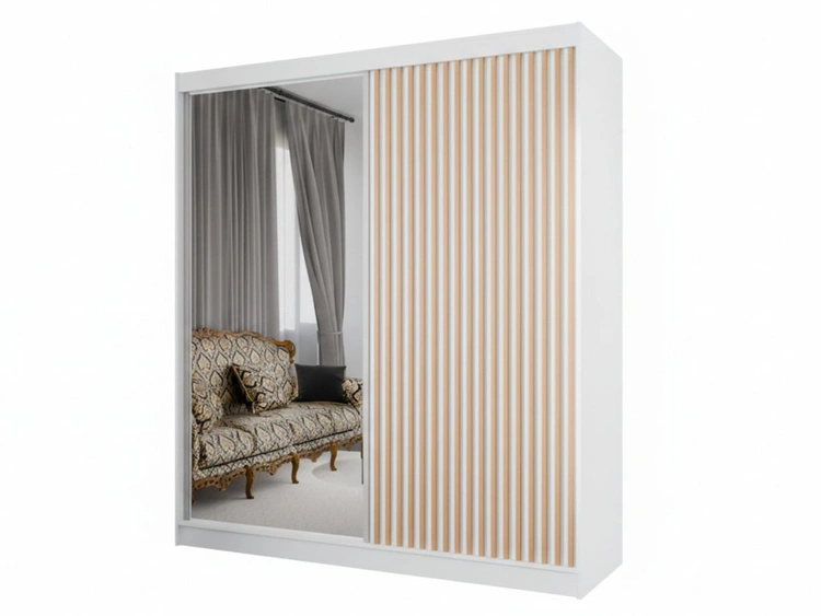 200 cm \ Biały || Dąb wotan \ Tak