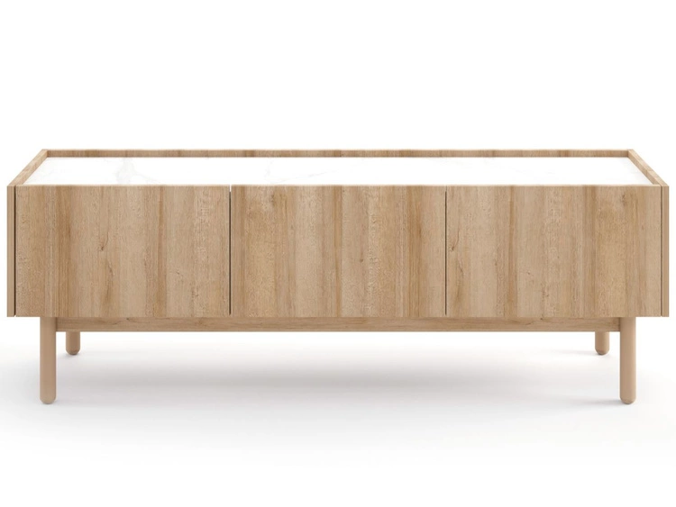 Szafka pod telewizor z drzwiczkami Braha Dąb Riviera