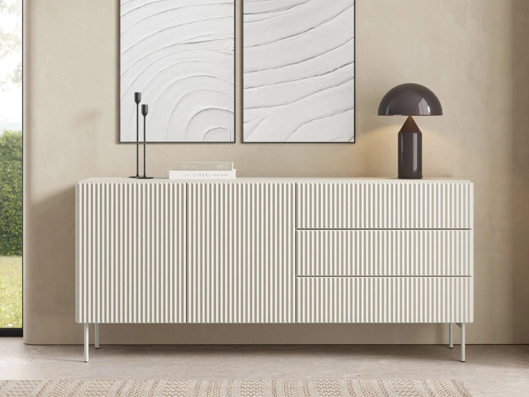 Zestaw mebli do pokoju dziennego Qualita Kaszmirowy