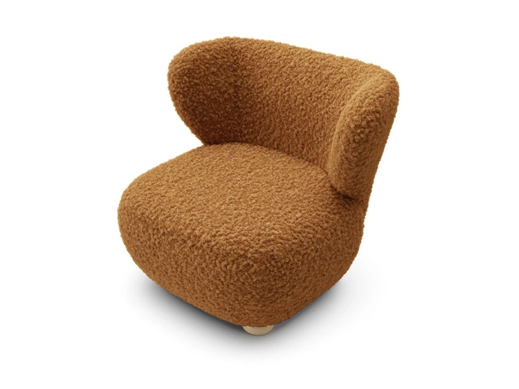 Fotel do salonu Silenzio Pomarańczowy