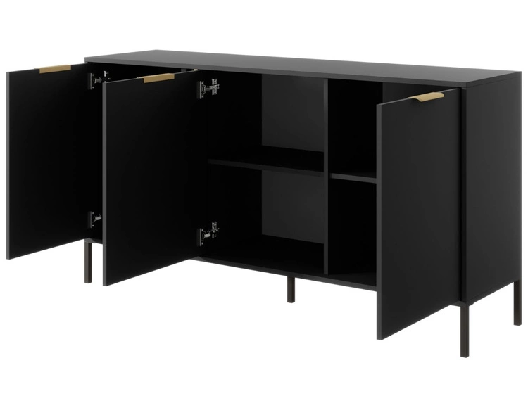 Zestaw mebli do salonu 2 Drino Antracyt