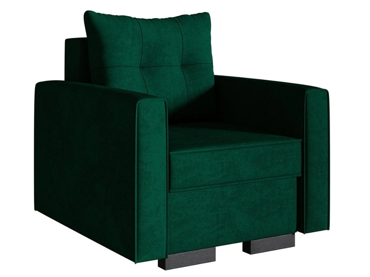 Fotel do salonu Pori zielony