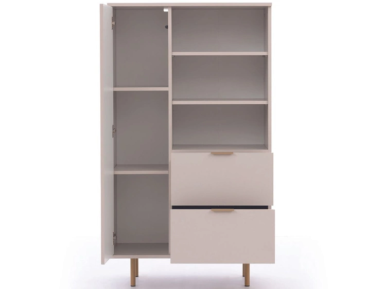 Regał z szufladami i drzwiczkami Ankara Beżowy