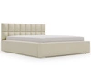 Łóżko tapicerowane z pojemnikiem i stelażem 120x200 Hugo Beżowe