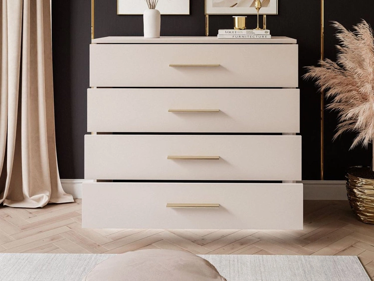 Komoda z szufladami i oświetleniem LED Nuveo Kaszmir