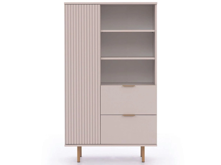 Regał z szufladami i drzwiczkami Ankara Beżowy