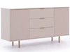 Komoda z drzwiami i szufladami Ankara Beżowa