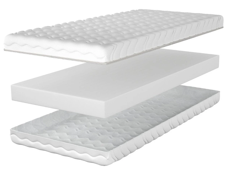 Materac piankowy dwustronny miękki Zen 10 120x200