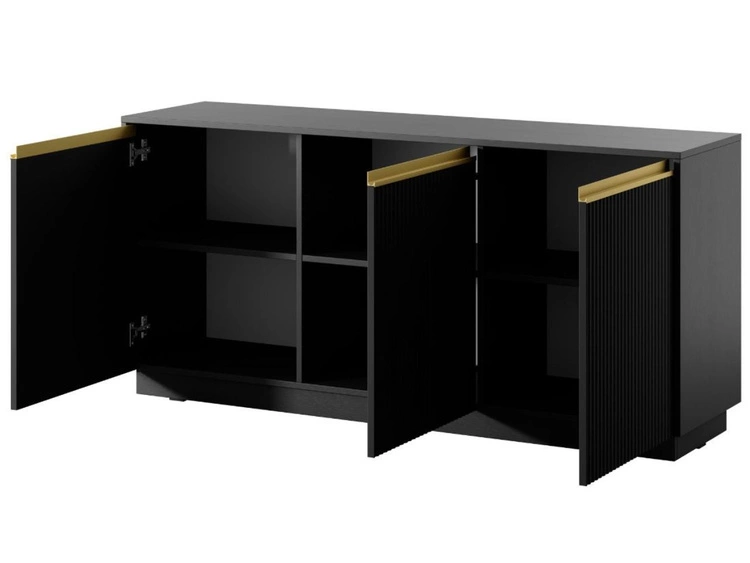 Komoda 154 cm Roland Czarny