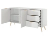 Zestaw mebli do salonu Latina Biały