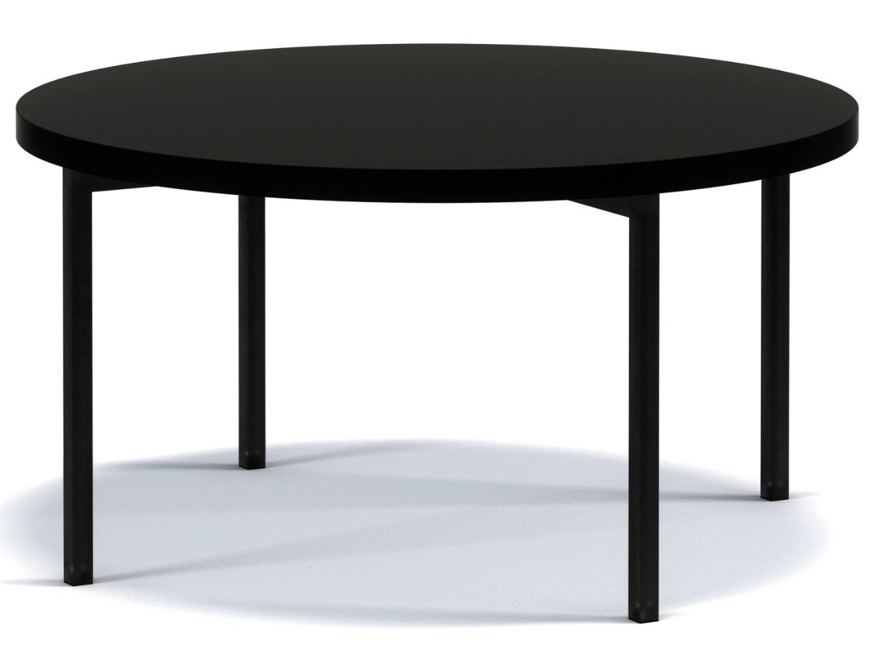 Okrągły stolik kawowy Sevilla Czarny Mat