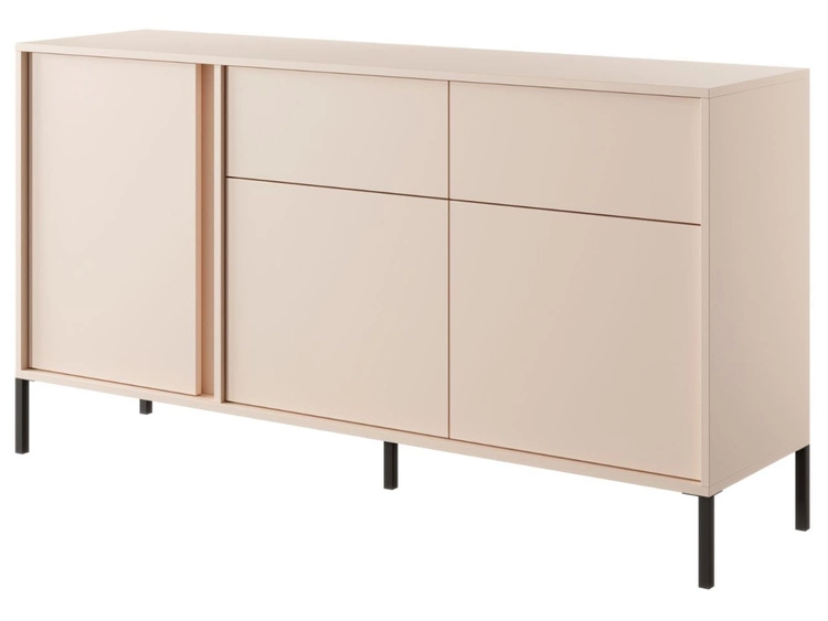 Komoda z drzwiami i szufladami Dego Beżowa