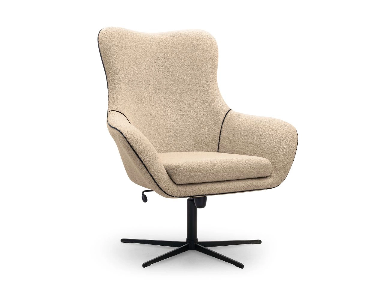 Fotel obrotowy Deves Beżowy