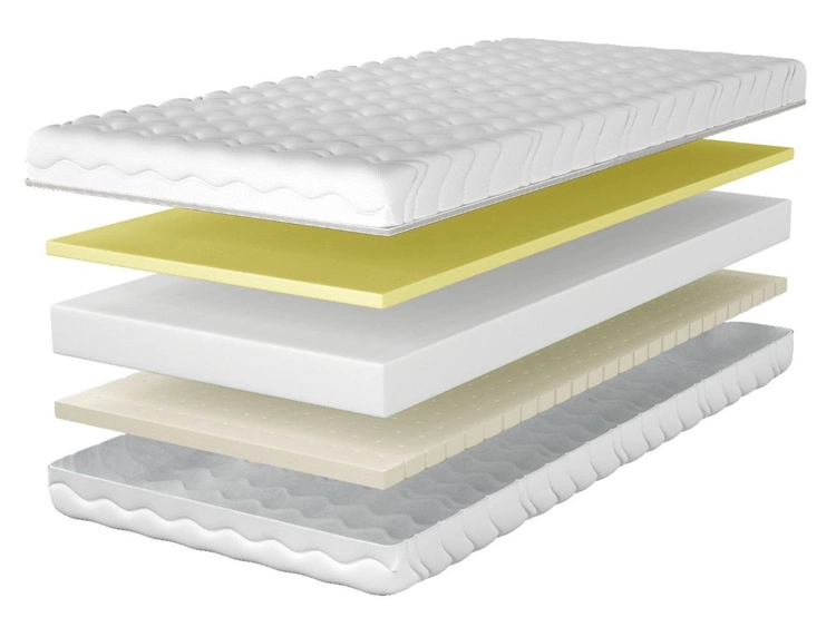 Materac piankowy z pianką termoelastyczną i lateksową Tenso 90x200