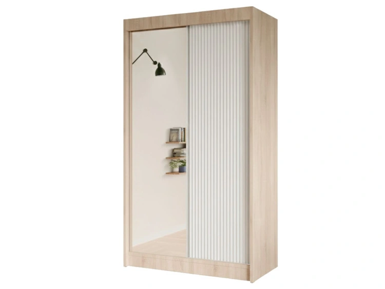 120 cm \ Biały || Dąb Sonoma \ Tak