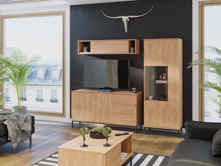 Komoda z drzwiami i szufladami Soroko Hikora