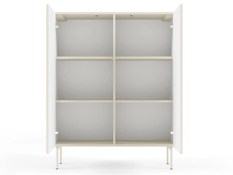 Komoda dwudrzwiowa wysoka Qualita Kaszmirowa