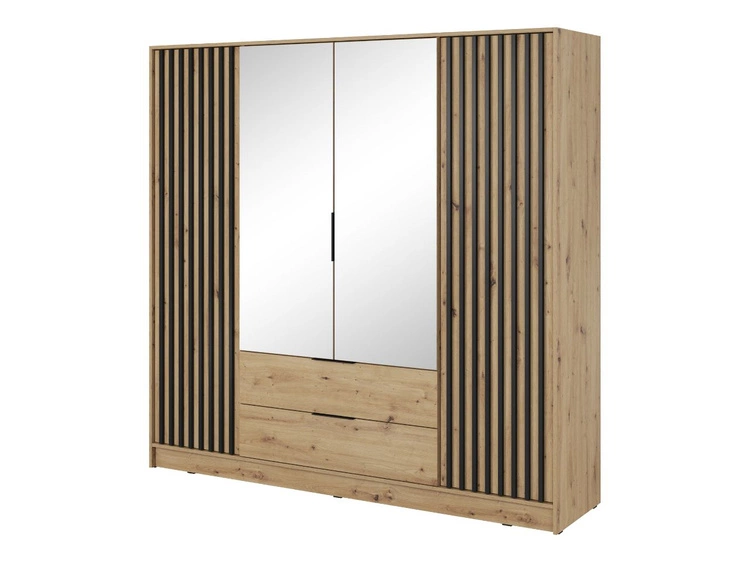 206 cm \ Brązowy \ Tak