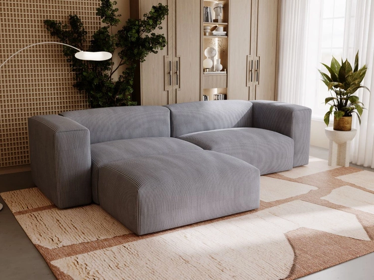 Narożnik wypoczynkowy L lewy Landi Szary