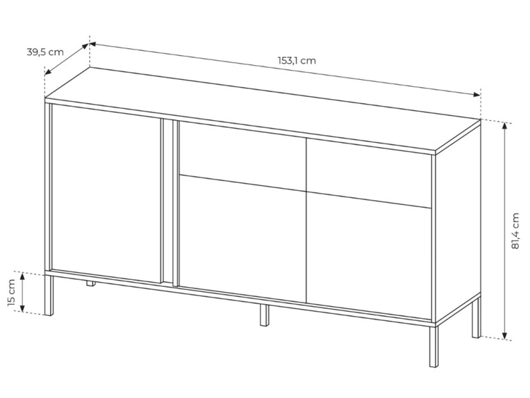 Zestaw mebli do salonu Dego Beżowy