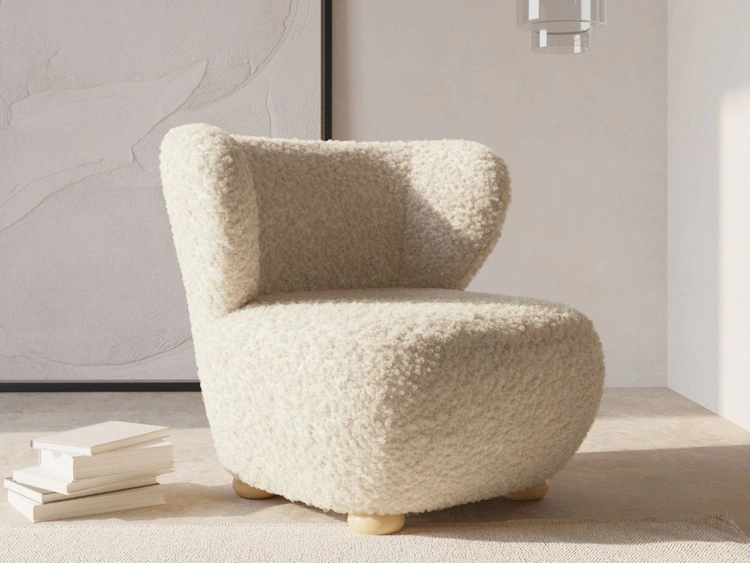 Fotel do salonu Silenzio Kremowy