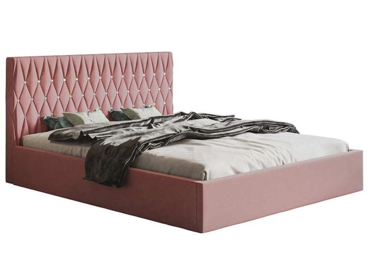 Różowy \ 180x200 cm