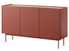 Komoda z drzwiami Drevo czerwona
