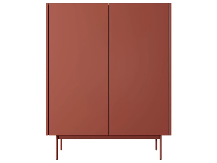 Komoda z drzwiami Casino Czerwona