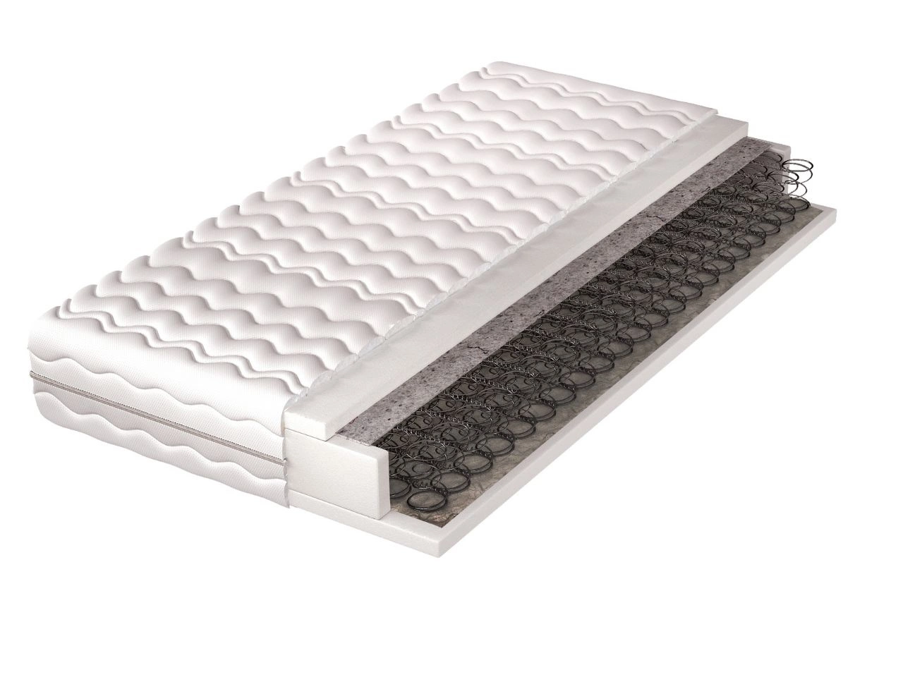 Materac bonellowy z pianką poliuretanową Formo 100x200