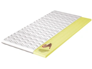Materac nawierzchniowy z pianką termoelastyczną Visso 80x200