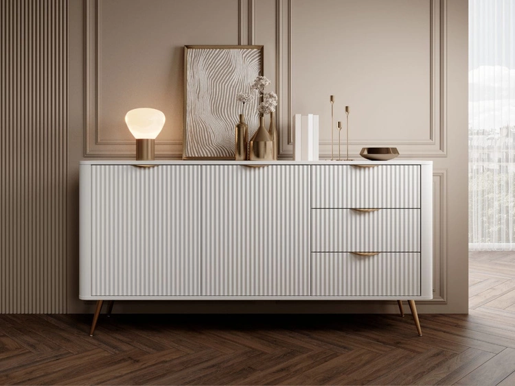 Zestaw mebli do salonu Latina Biały