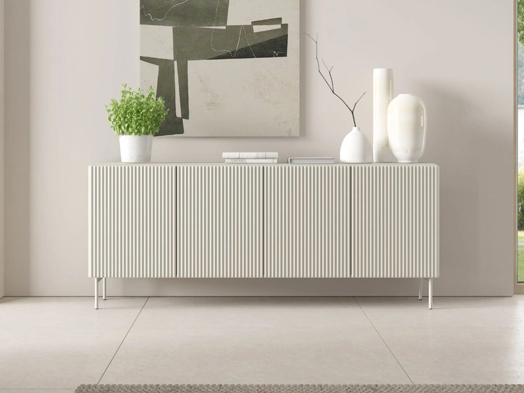 Komoda czterodrzwiowa Qualita Kaszmirowa