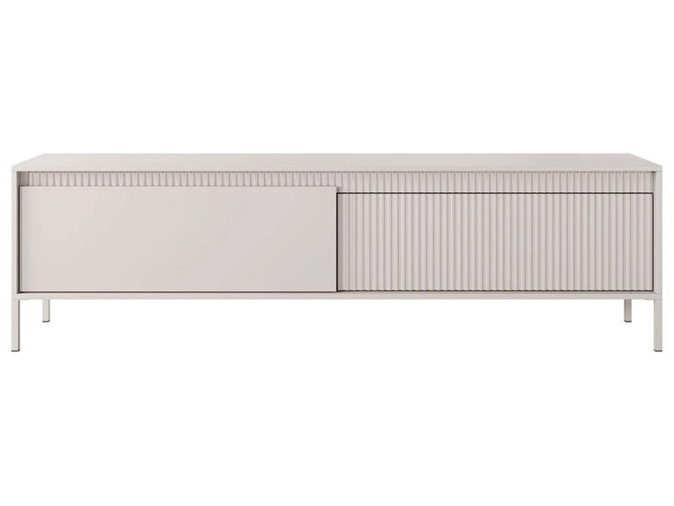 Szafka pod telewizor z drzwiczkami 187 cm Sorano Beżowa