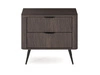 Stolik nocny z dwoma szufladami Magico Dąb Dunin