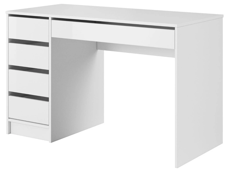 Biurko z szufladami Anes Białe