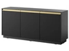 Komoda z drzwiami 154 cm Roland Czarny