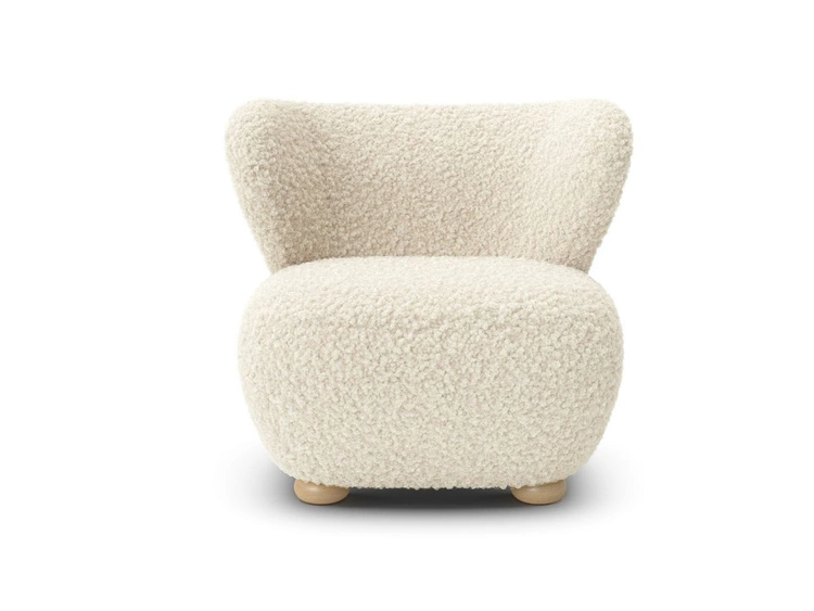 Fotel do salonu Silenzio Kremowy