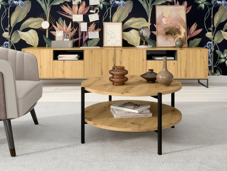 Podwójny stolik kawowy Sevilla Brązowy