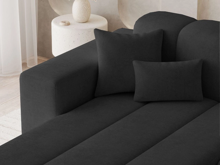 Narożnik L Lewy Nork Czarny