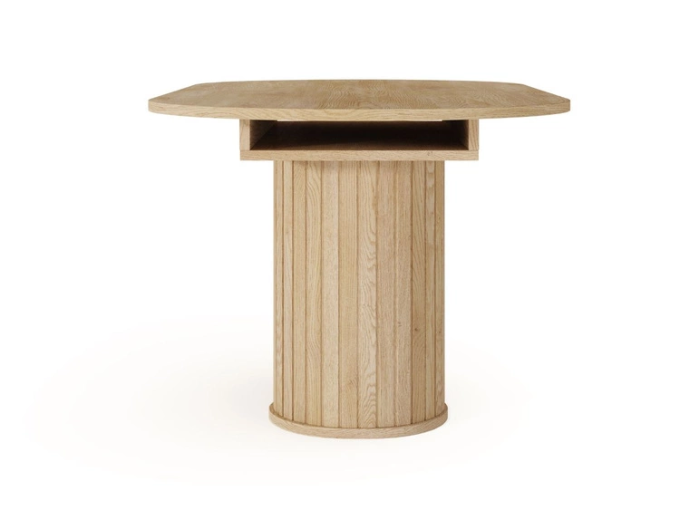 Owalny stół rozkładany 220 cm Passione dąb cremona