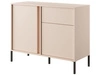 Komoda z drzwiami i szufladą Dego Beżowa