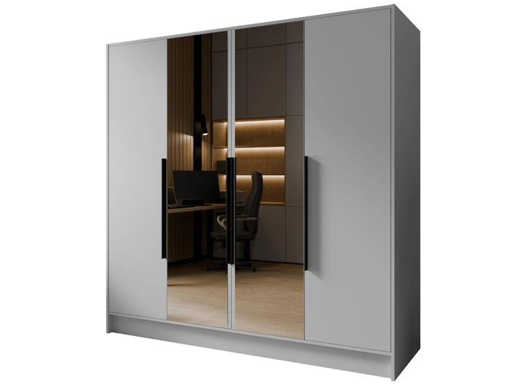 200 cm \ Biały \ Czarny